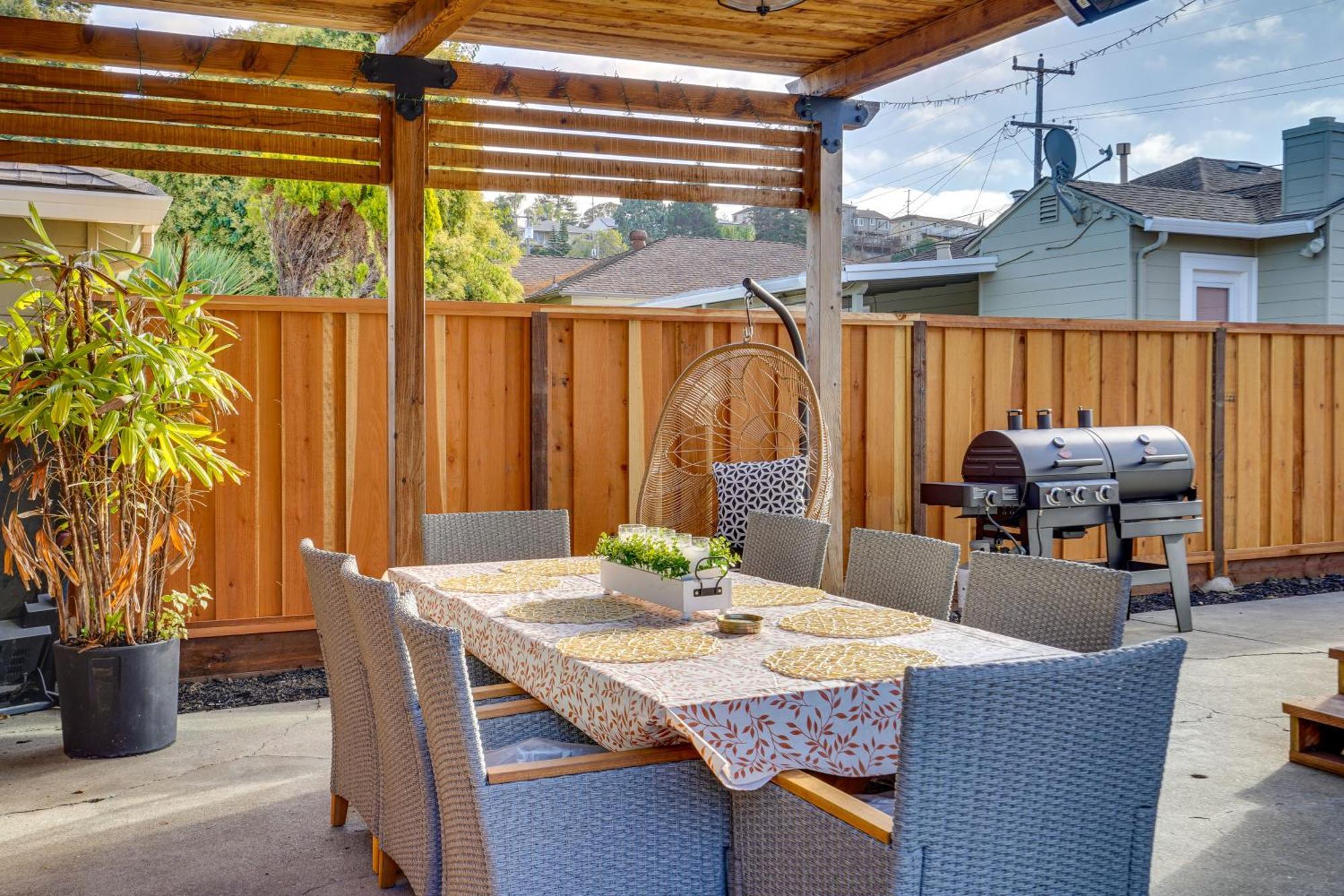 Cozy Bay Area Vacation Rental With Patio Hayward Εξωτερικό φωτογραφία